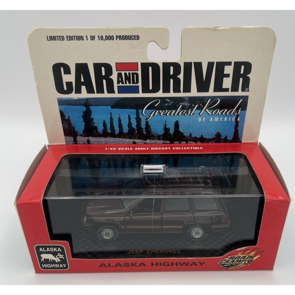 Road Champ Car & Driver Greatest Road of America Limited Edition Alaska Highway